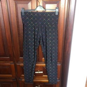 Terez 7/8 leggings with rainbow design